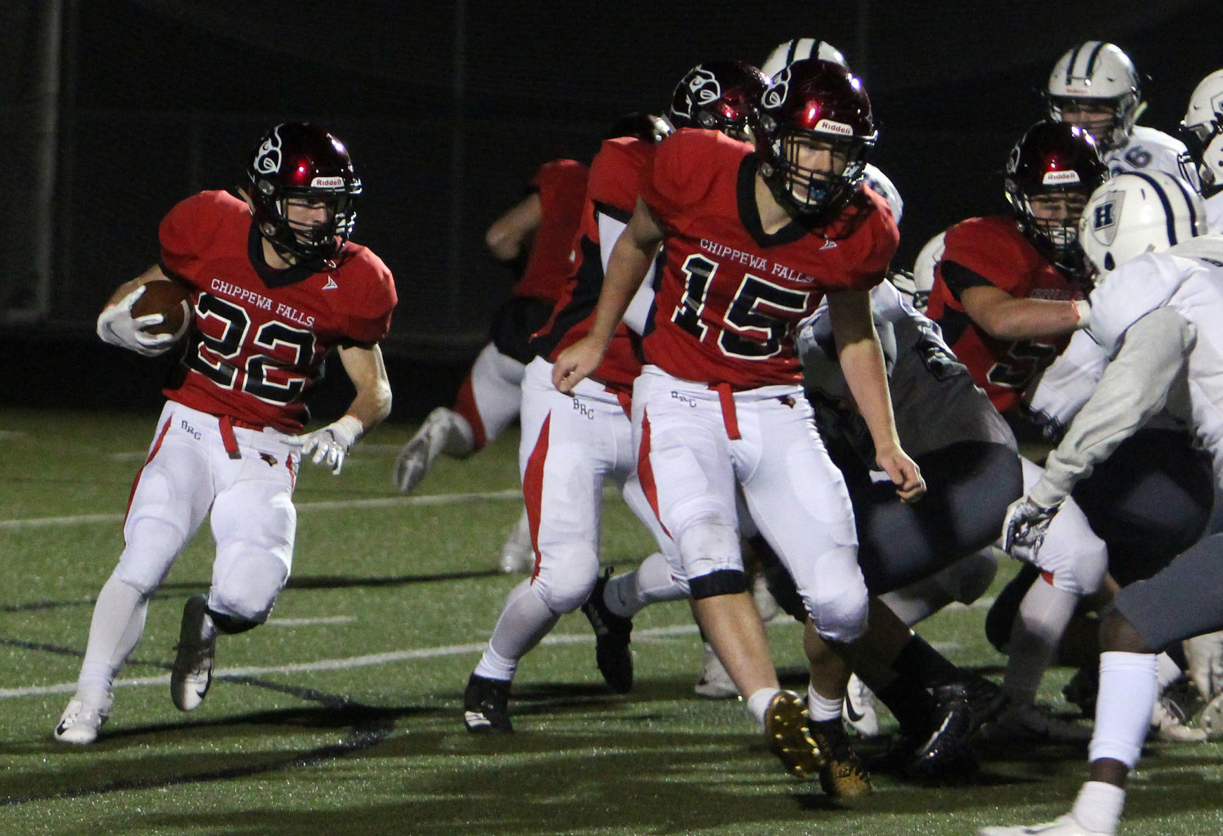 Hudson at Chi-Hi football 10-12-18
